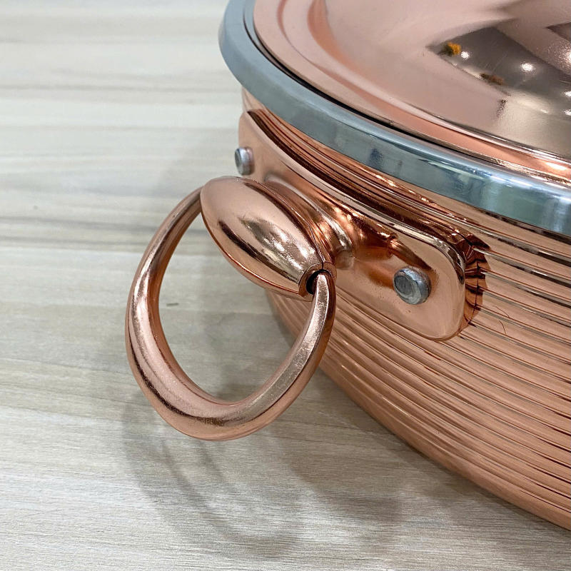 Bộ đèn hâm nóng thức ăn kèm nồi – nắp inox 121933