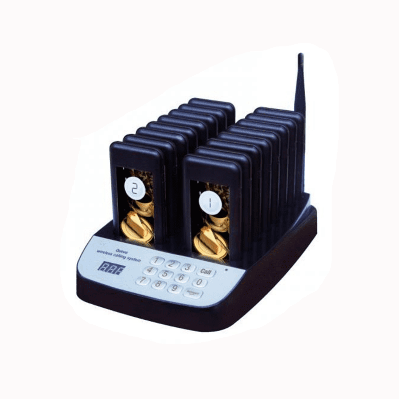 Bộ thẻ rung nhận đồ WPS-16 gồm 16 thẻ