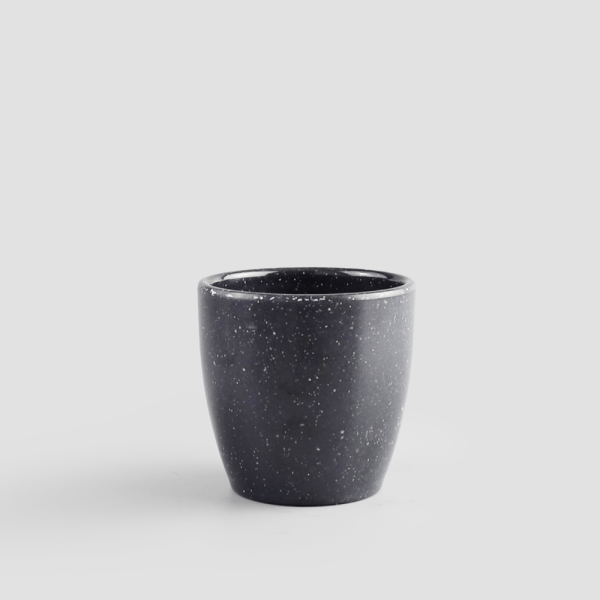 Ly bầu thấp 3" Superware C146-3 - vân đá đen (granite black)