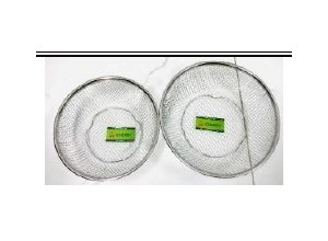 CHERRY - RỔ LƯỚI INOX TRÒN 27CM