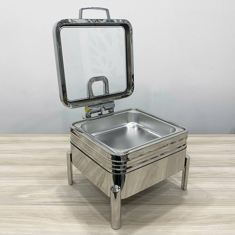 Chân đế nồi hâm buffet vuông 6021LT