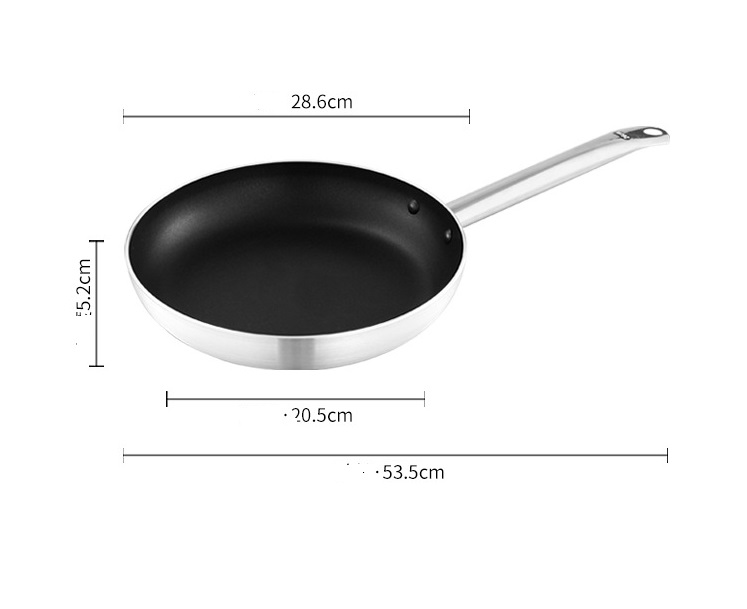 Chảo chiên chống dính ( 2 đáy) 28cm -  101805