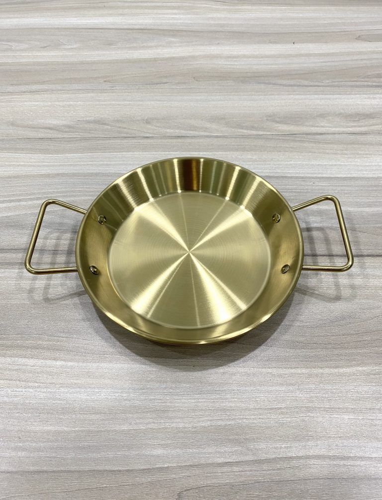 Chảo inox mạ vàng 1 đáy HXP30G