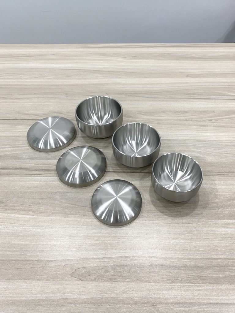 Chén cơm 2 lớp 304 ( có nắp) BR30413C