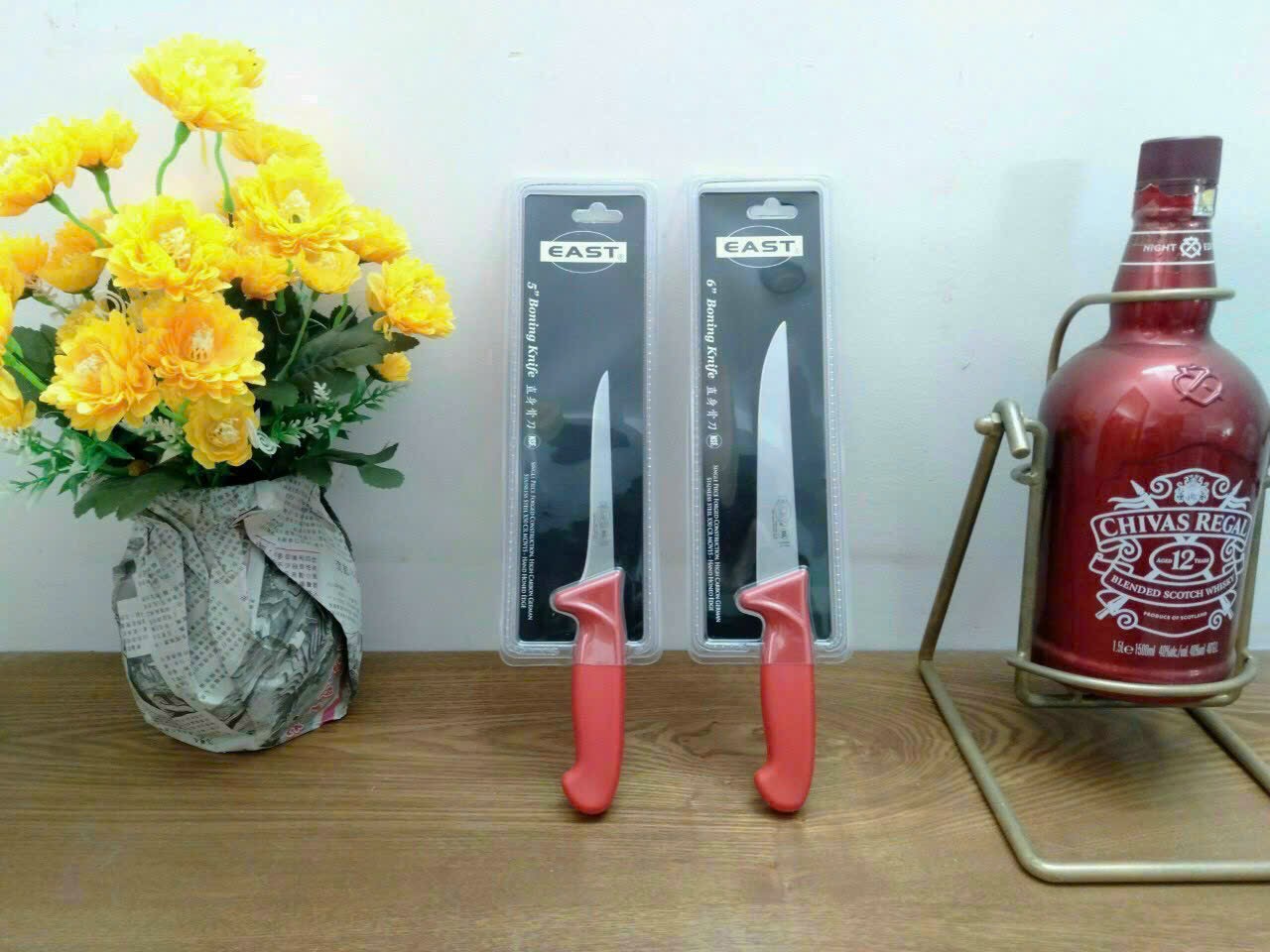Dao lóc xương cán đỏ (13cm) 190281-R