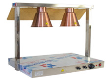 Đèn hâm nóng thức ăn 2 bóng (đồng) 121154