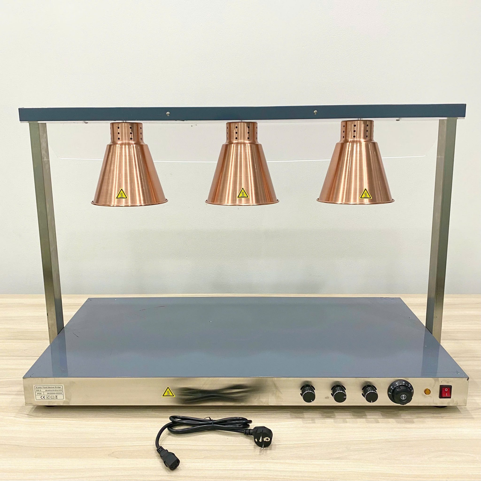 Đèn hâm nóng thức ăn 3 bóng (đồng) 121156