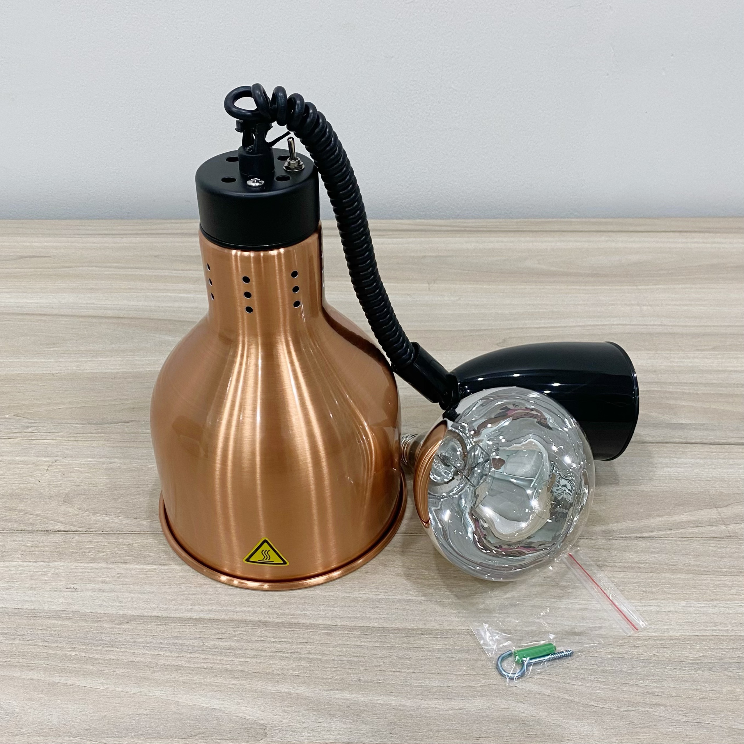 Đèn hâm nóng thức ăn (đồng đỏ) 121115