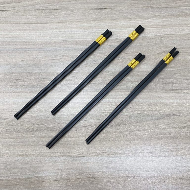 Đũa đầu vuông 3 lá vàng Y20-02