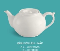 Bình trà 1.1 L vòi lên + nắp Minh Long - MISC-ASSORTMENT LYS