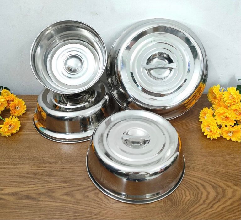 Nắp đậy inox có tay cầm 10.5" 195203