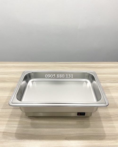 Nồi hâm buffet 1 ngăn nắp inox YD-7055-1