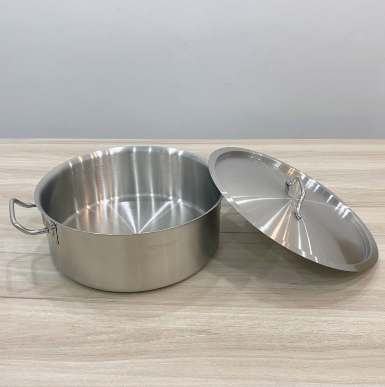 Nồi lẩu inox 2 đáy 110553 (φ500×H180)