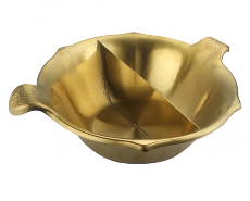 Nồi lẩu uyên ương 3 lớp vàng cao cấp SSWYY34G