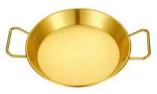 Chảo inox mạ vàng 1 đáy HXP20G