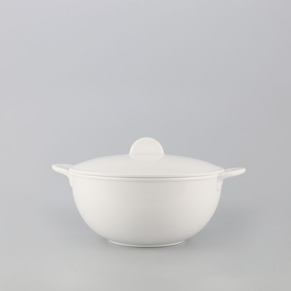 Bộ thố 2 quai có nắp 9" Superware BL305-9 - porceline