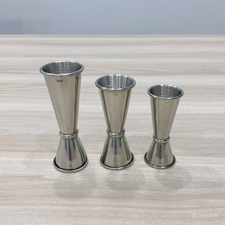 Ly đong inox 2 đầu 30/45ml Z3045