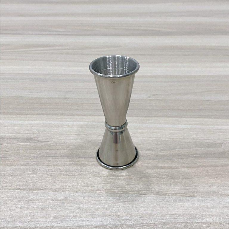 Ly đong inox 2 đầu 30/45ml Z3045