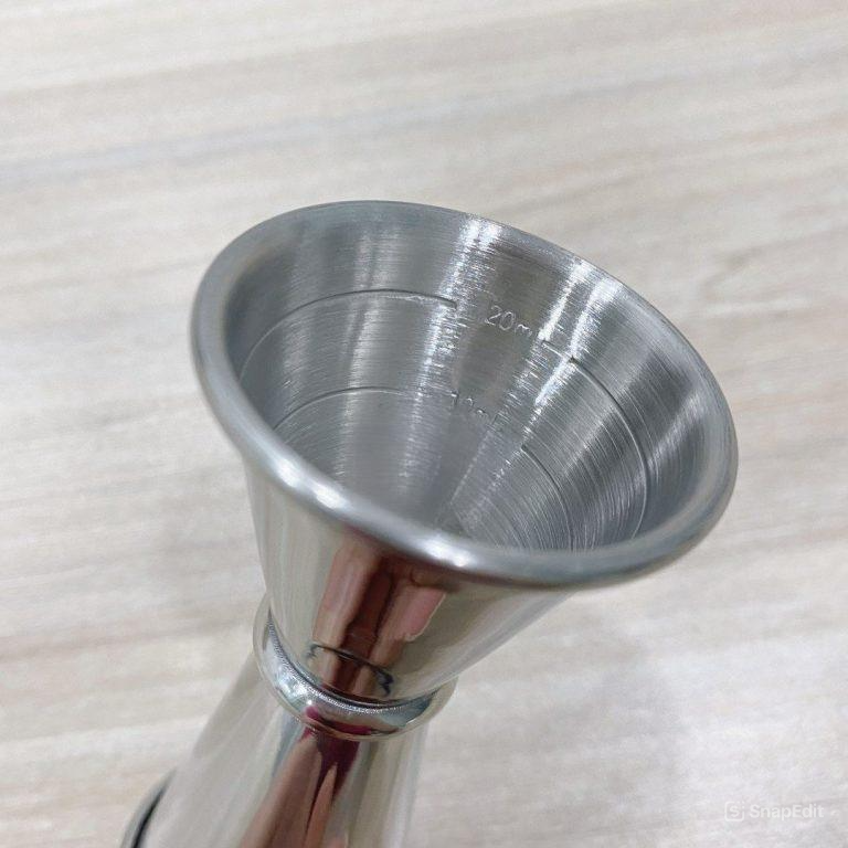 Ly đong inox 2 đầu 30/45ml Z3045