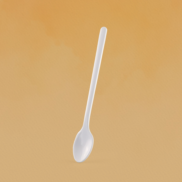 Muỗng soda, đầu oval cán nhỏ Superware SP029 - trắng