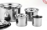 Thố gia vị có nắp (Φ240xH145mm) 163138