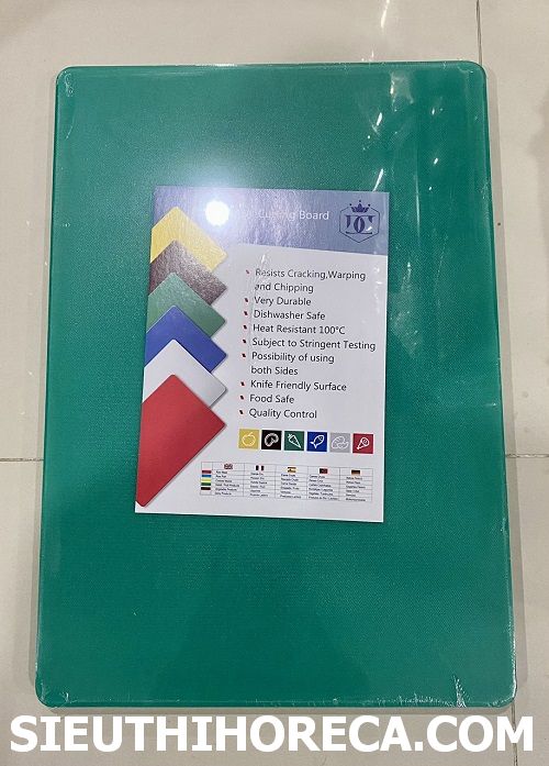 Thớt nhựa xanh lá CN 40030020GR