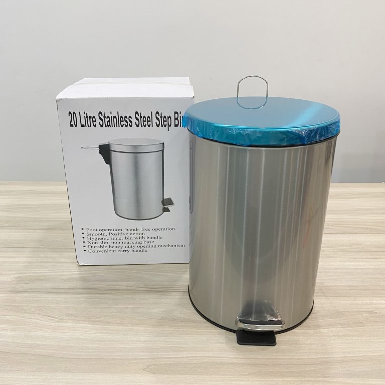 Thùng rác chân đạp 20L SB20 có giảm âm