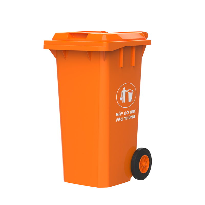 Thùng rác nhựa 120 lít