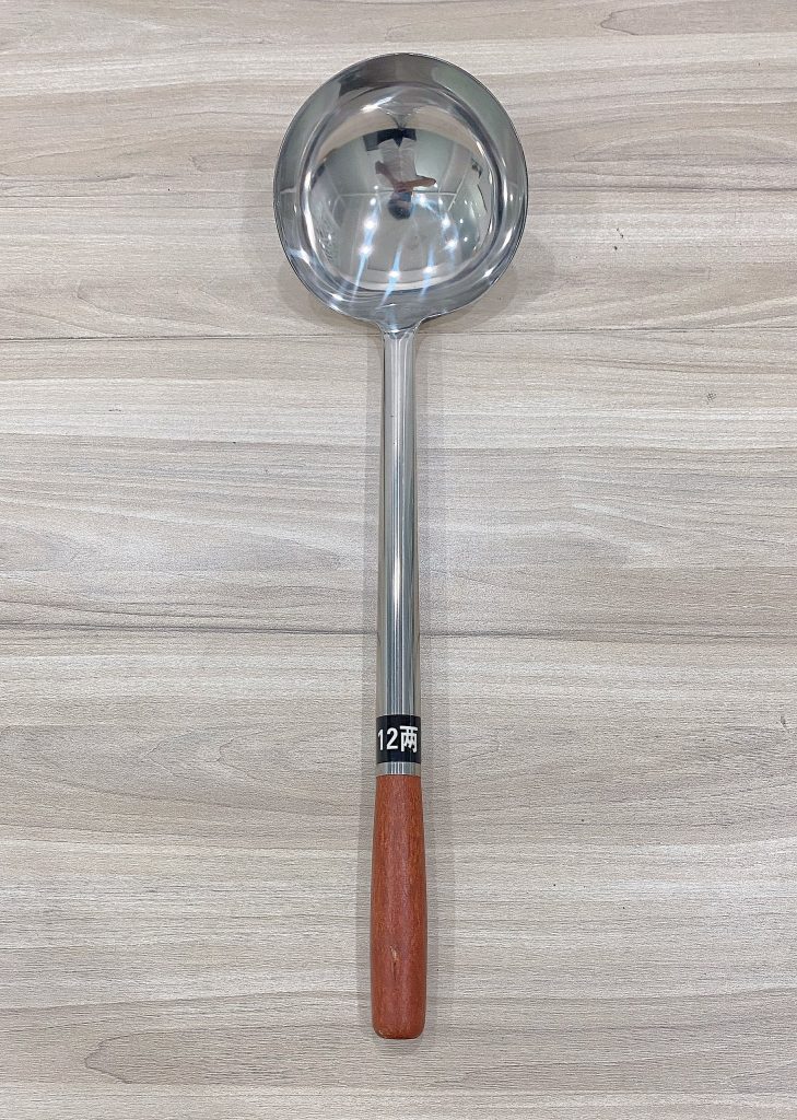 Vá thợ inox cán gỗ #8 186332 (φ13cm - dài 50cm)