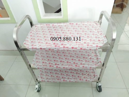 Xe đẩy inox 3 tầng nhỏ X1003