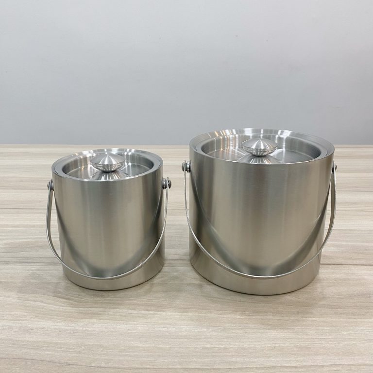 Xô đá inox 2 lớp 123568