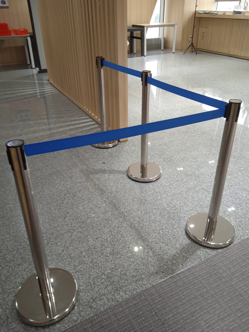Cột Chắn Inox dây căng 5m