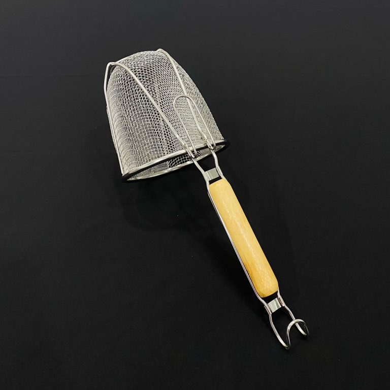 Vợt trụng mì cán gỗ ngắn 186181