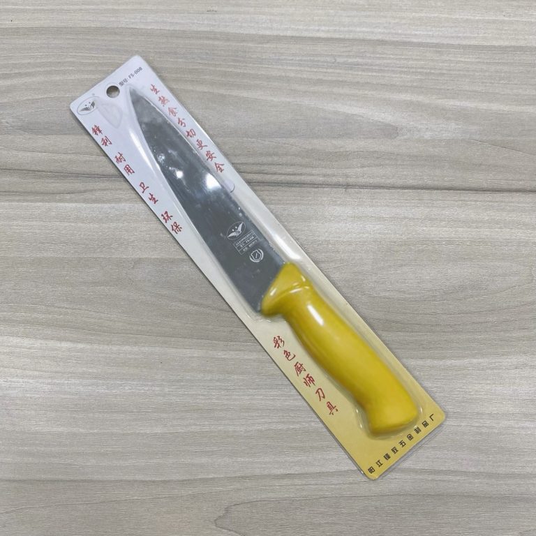 Dao bếp cán nhựa vàng FS-012Y