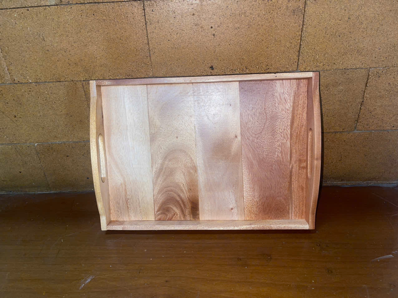Khay Gỗ Tay Cầm Cong 30x40cm
