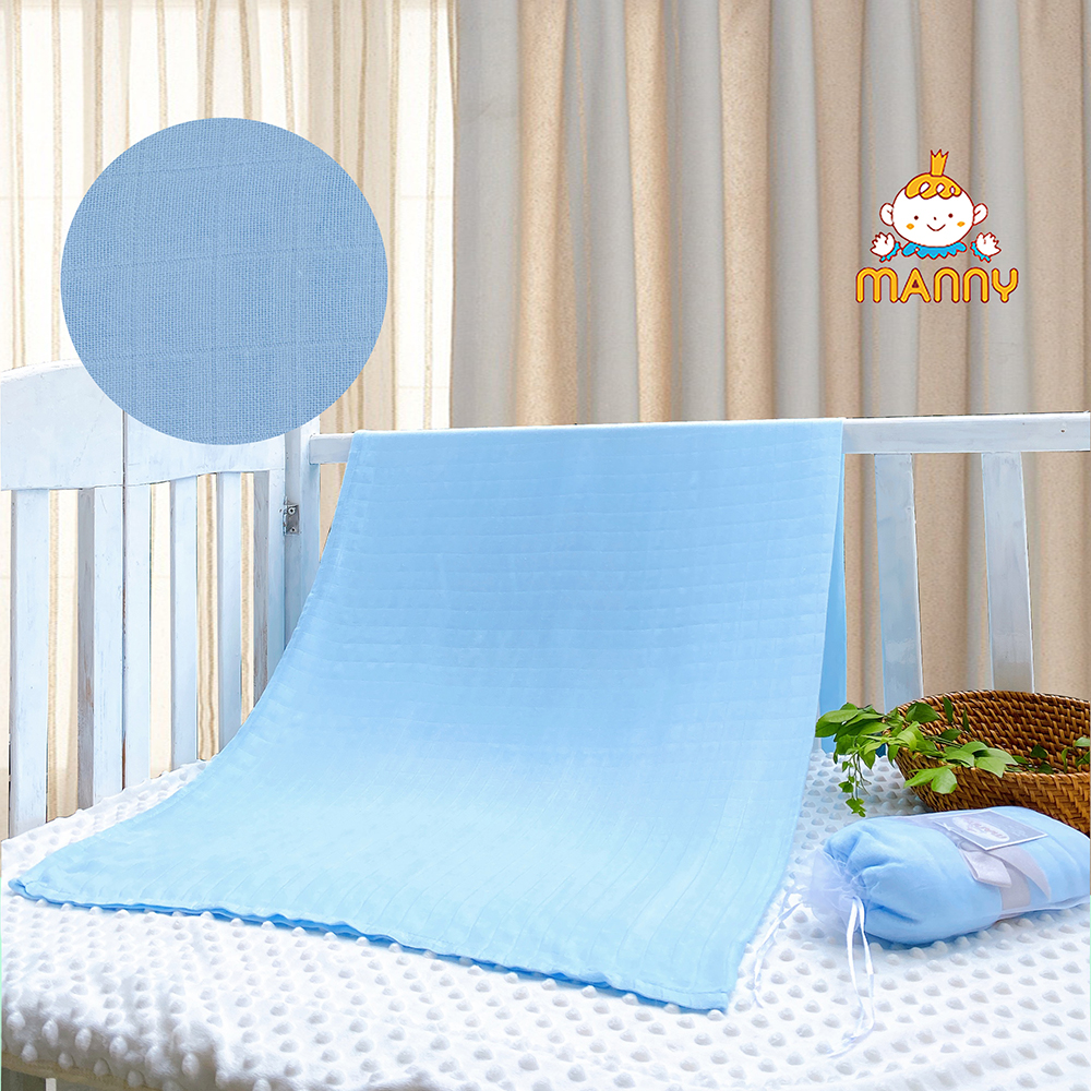 Khăn tắm 100% sợi tre 2 lớp trơn Manny
