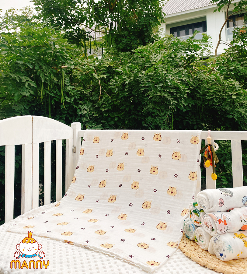 Hộp 2 khăn tắm 100% sợi tre MANNY