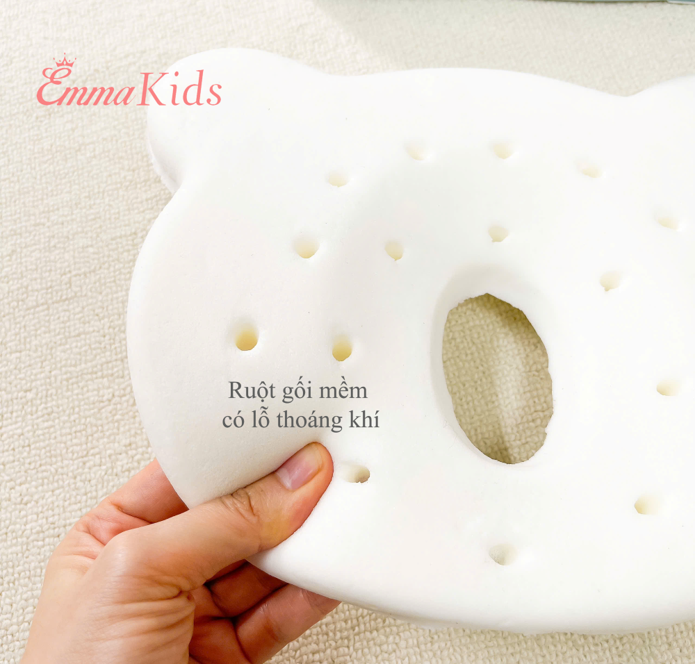 Gối Cao Su Non Cao Cấp Emmakids