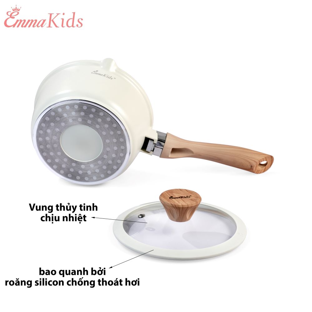 💥 NỒI CHỐNG DÍNH EMMAKIDS SIZE 16 CM