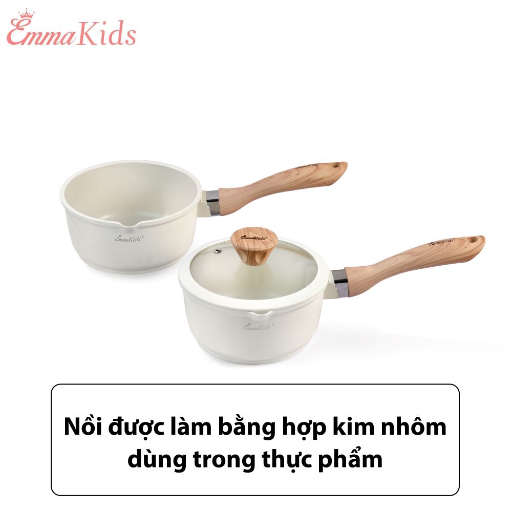 💥 NỒI CHỐNG DÍNH EMMAKIDS SIZE 16 CM