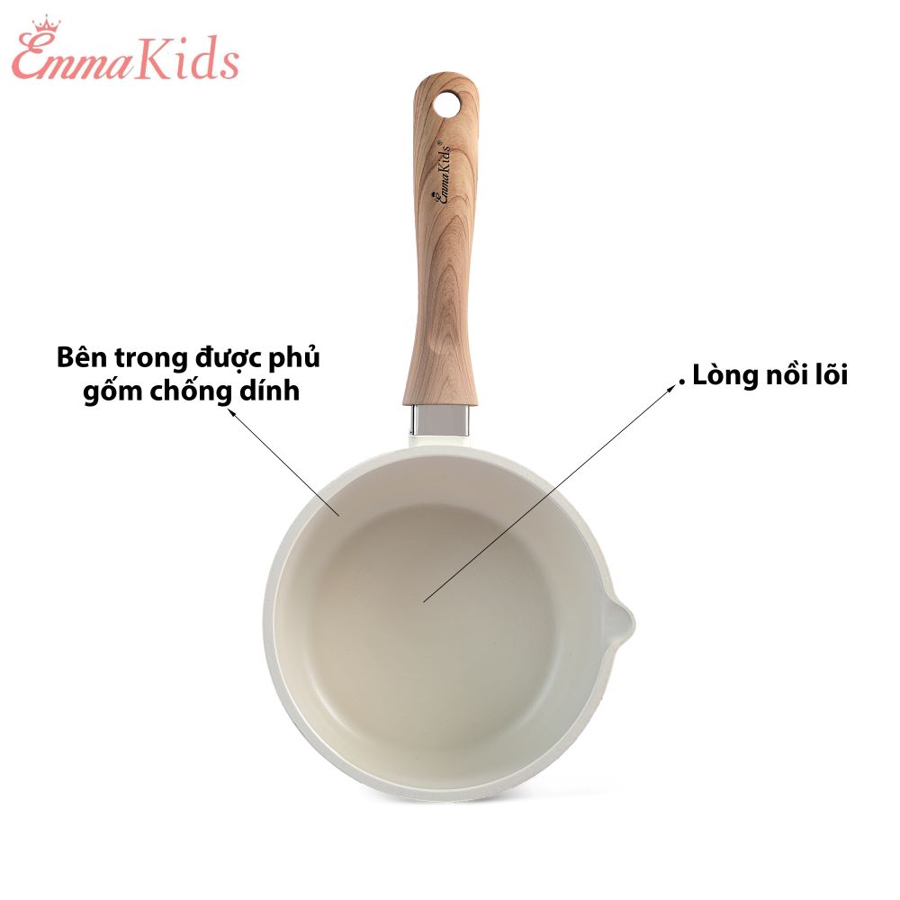 💥 NỒI CHỐNG DÍNH EMMAKIDS SIZE 16 CM