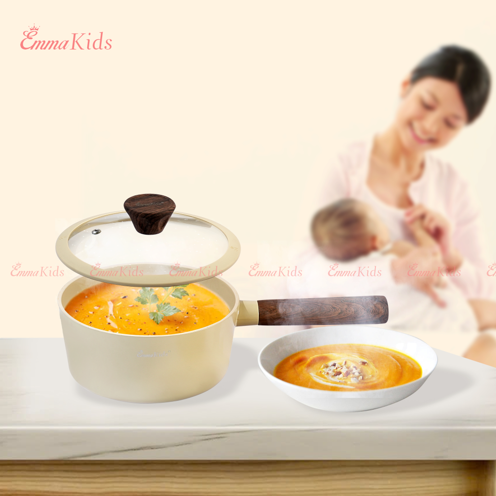 💥 NỒI CHỐNG DÍNH EMMAKIDS SIZE 18 CM