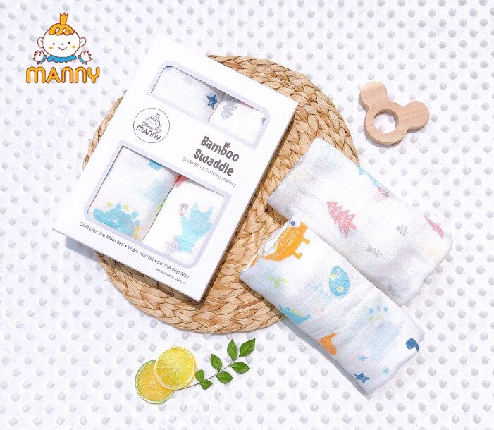 KHĂN TẮM ĐA NĂNG MANNY (HỘP 2 CÁI )