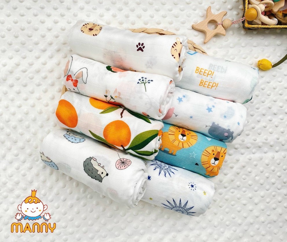 Manny- Khăn Đa Năng 100% Sợi Tre