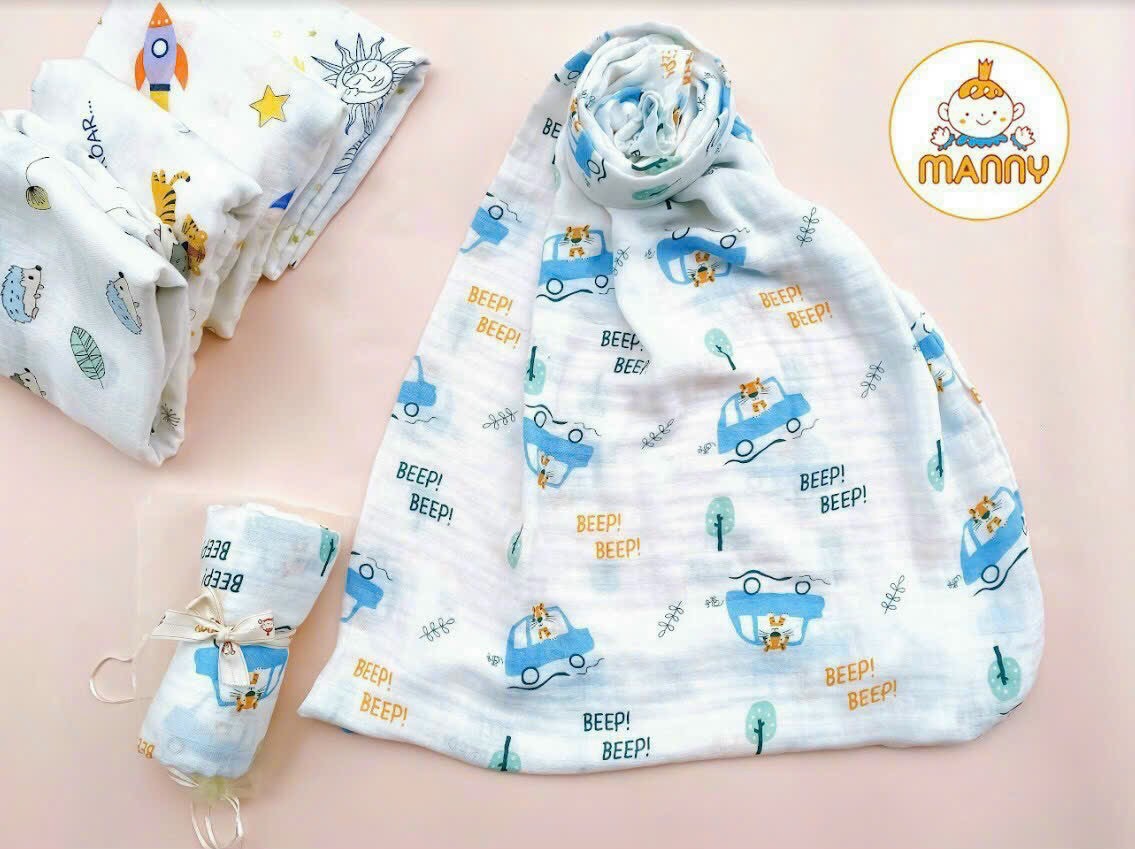 Manny- Khăn Đa Năng 100% Sợi Tre