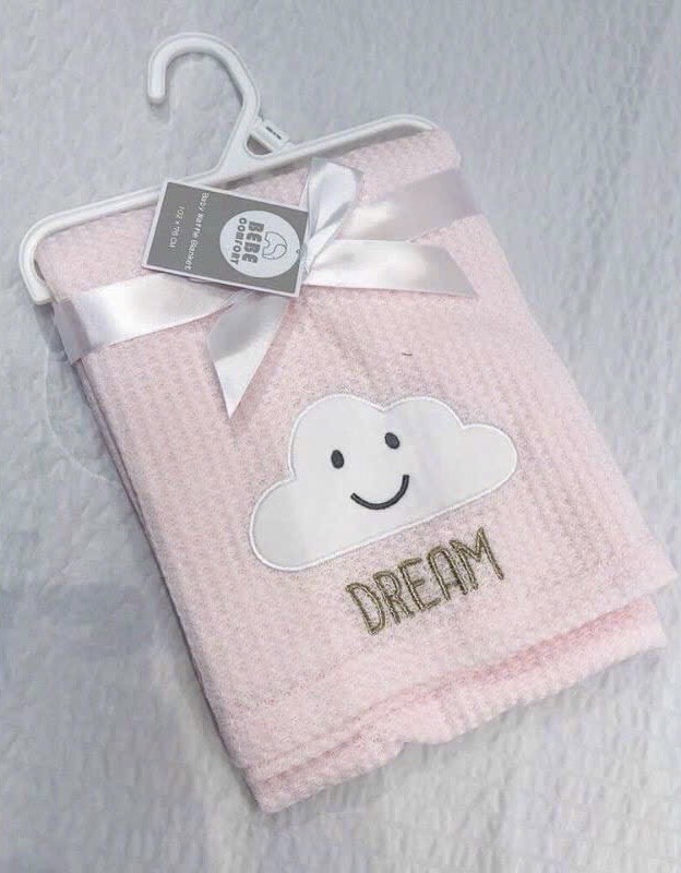 Bebe- Chăn Lưới Cao Cấp Hình Mây