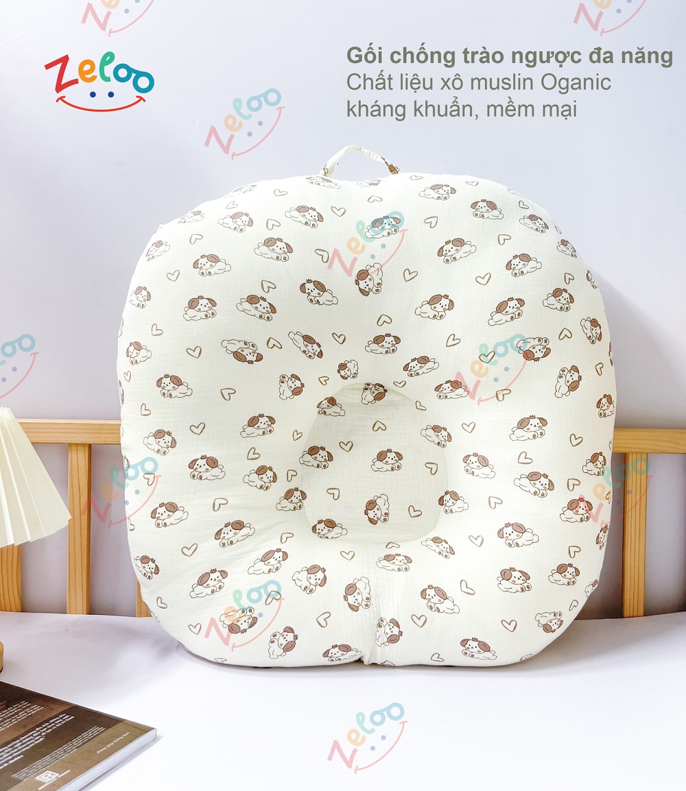 Đệm Chống Trào Ngược Cao Cấp Cho Bé Yêu - Zeloo