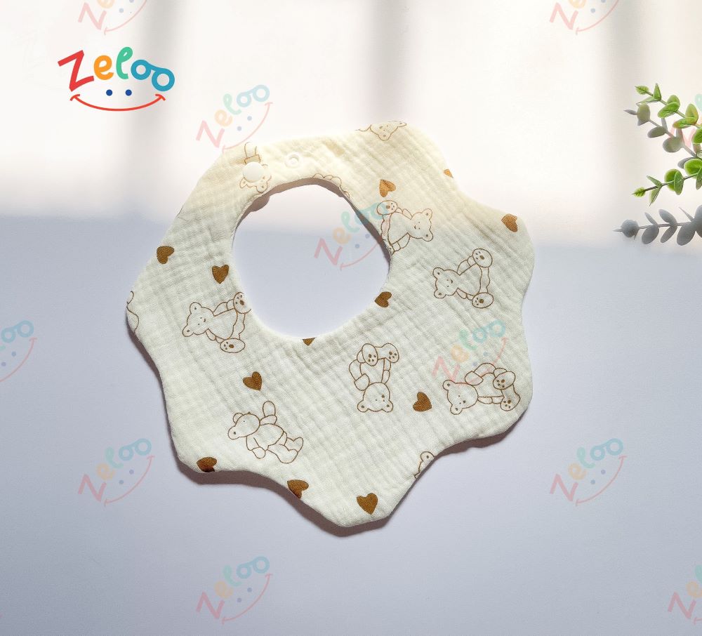 SET 3 YẾM TRÒN 6 LỚP MUSLIN ORGANIC ZELOO