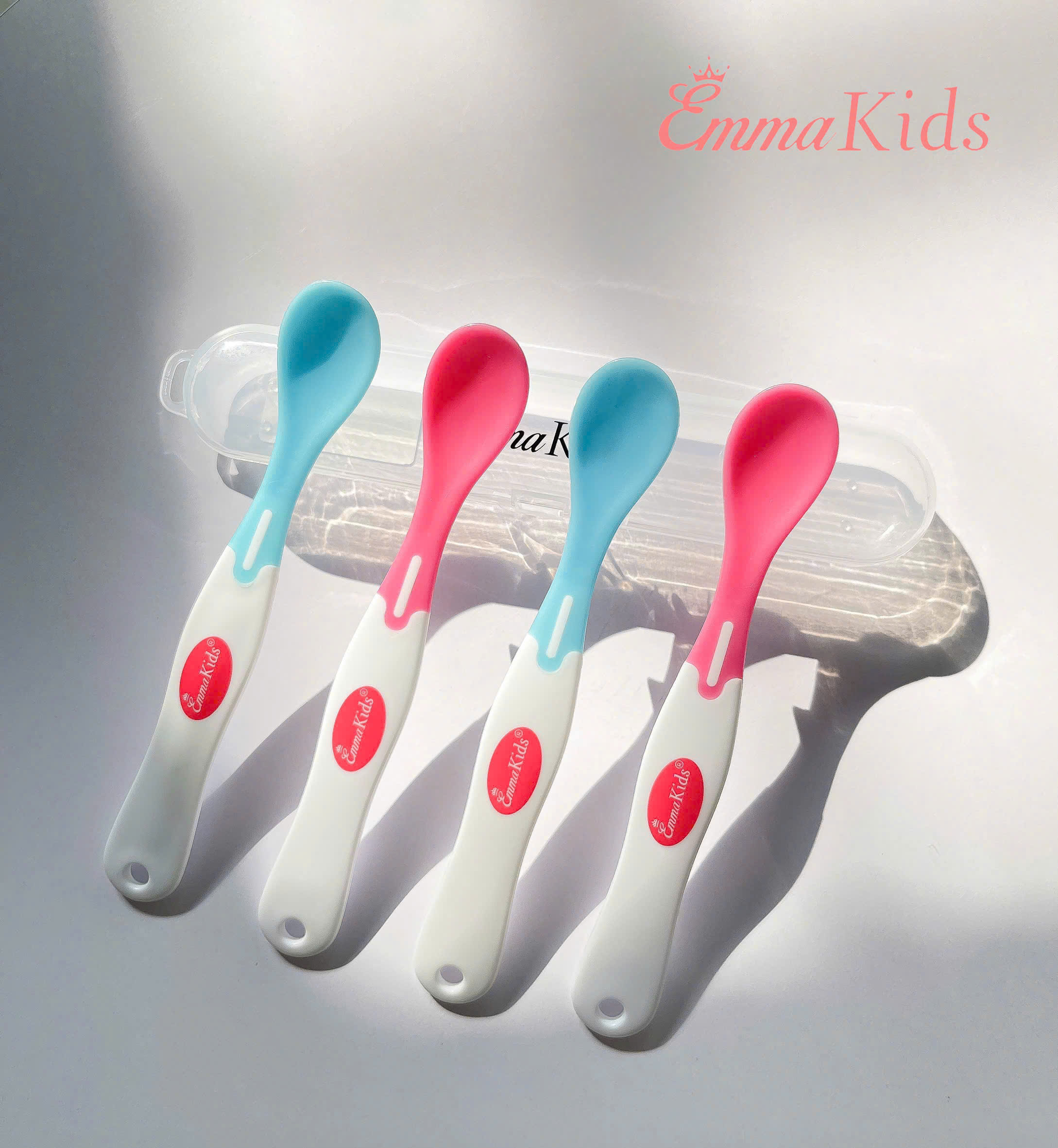 THÌA ĂN DẶM BÁO NÓNG CAO CẤP EMMAKIDS