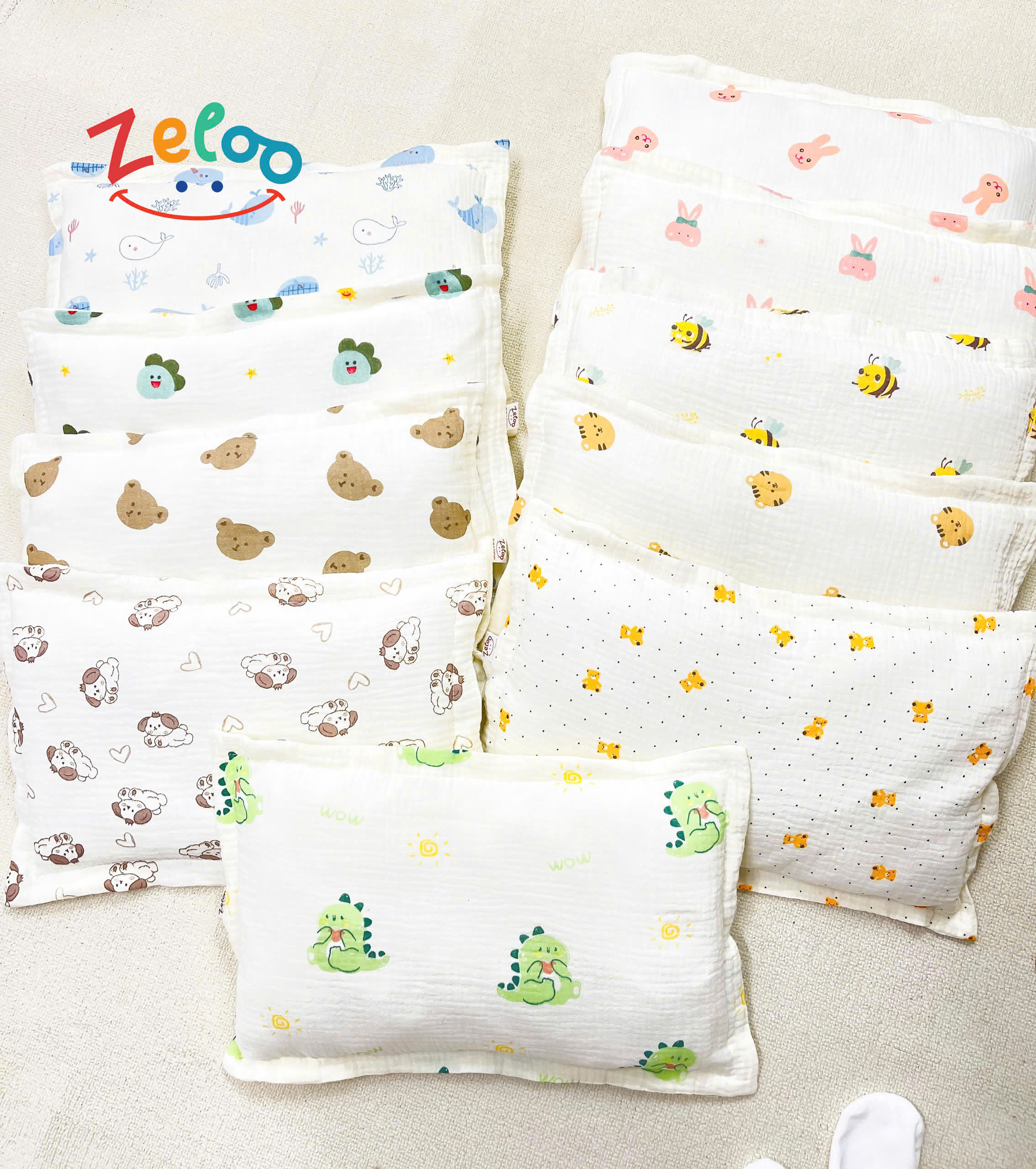 GỐI BÔNG CAO CẤP ZELOO